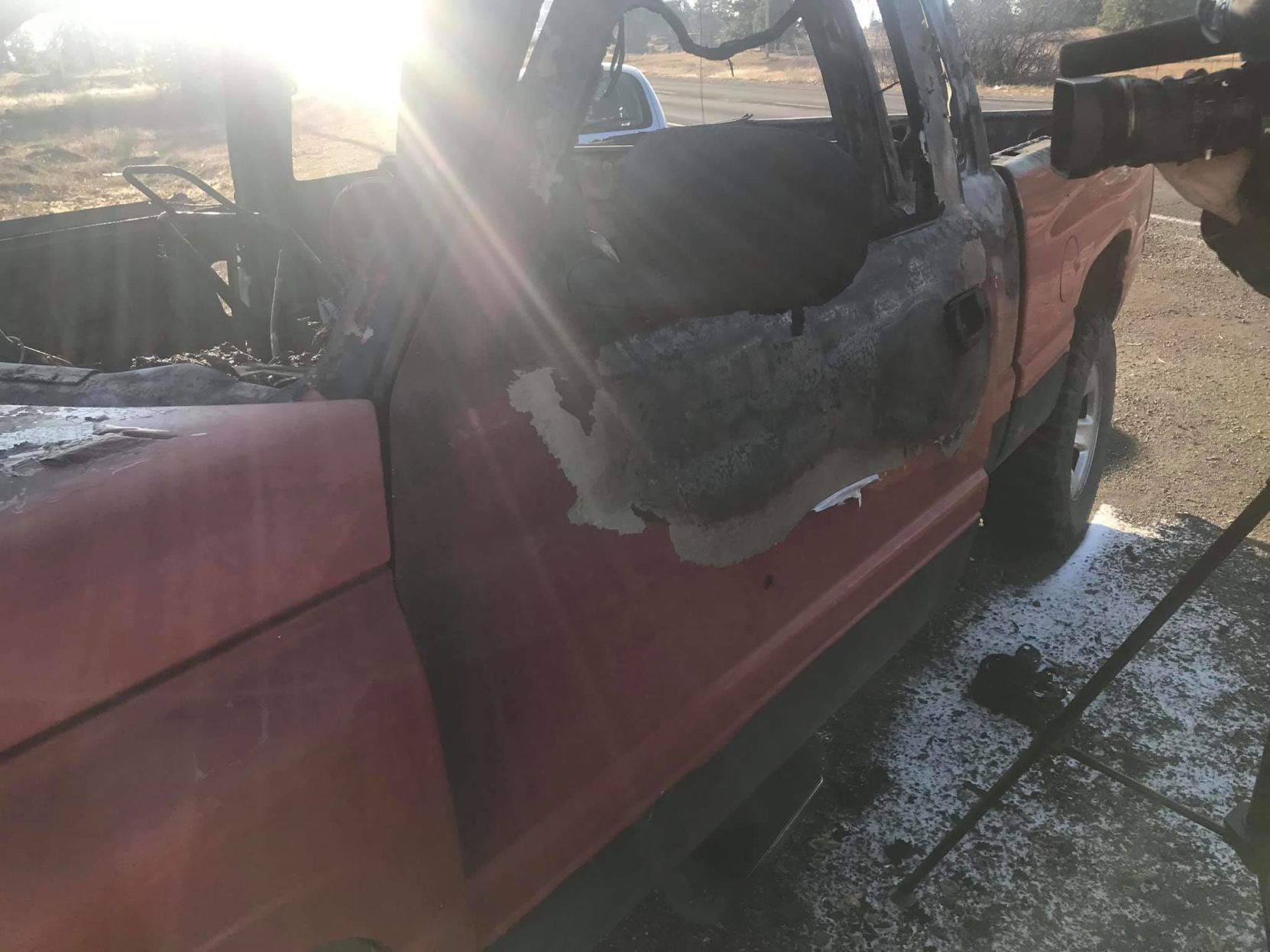Truck of Spokane man heading to laundry mat catches fire, all clothing destroyed